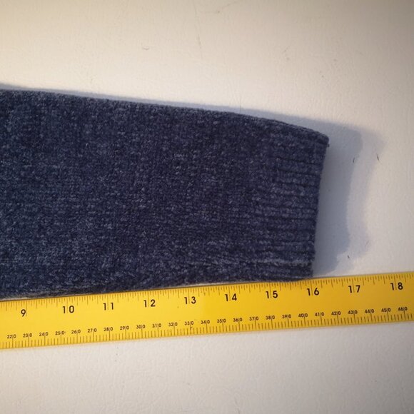 Alfred Dunner Petite Ladies Chenille Zip Front Cardigan - Picture 5 of 9